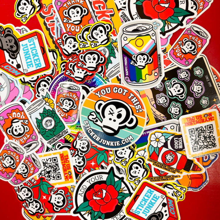 Sample Available Sticker Sample Sticker Pack - ships free! – StickerJunkie.com