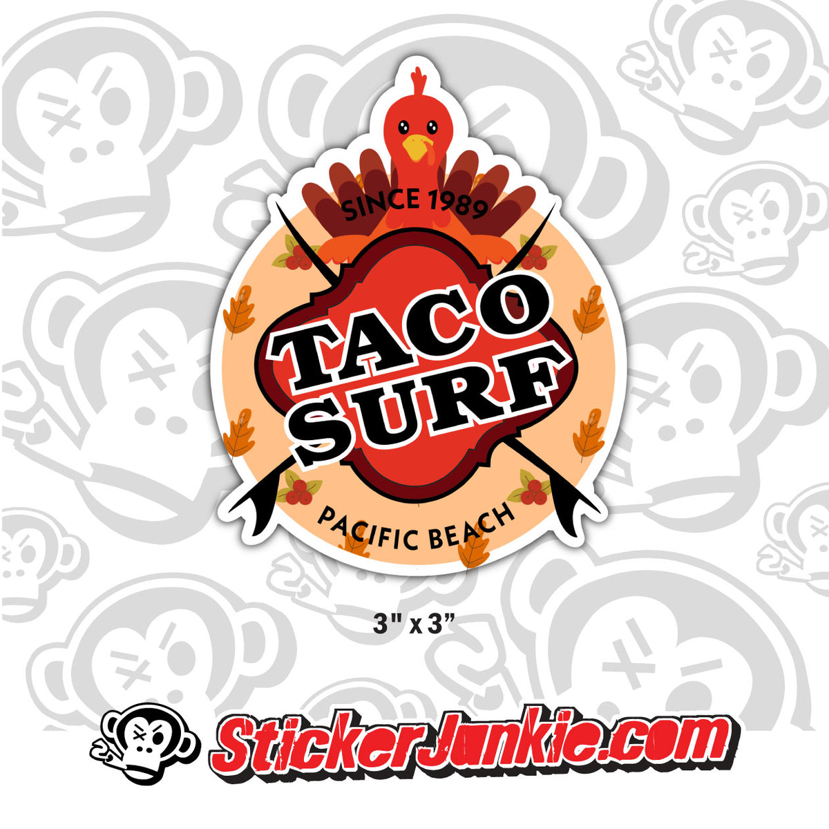 Thanksgiving - Taco Surf 3x3